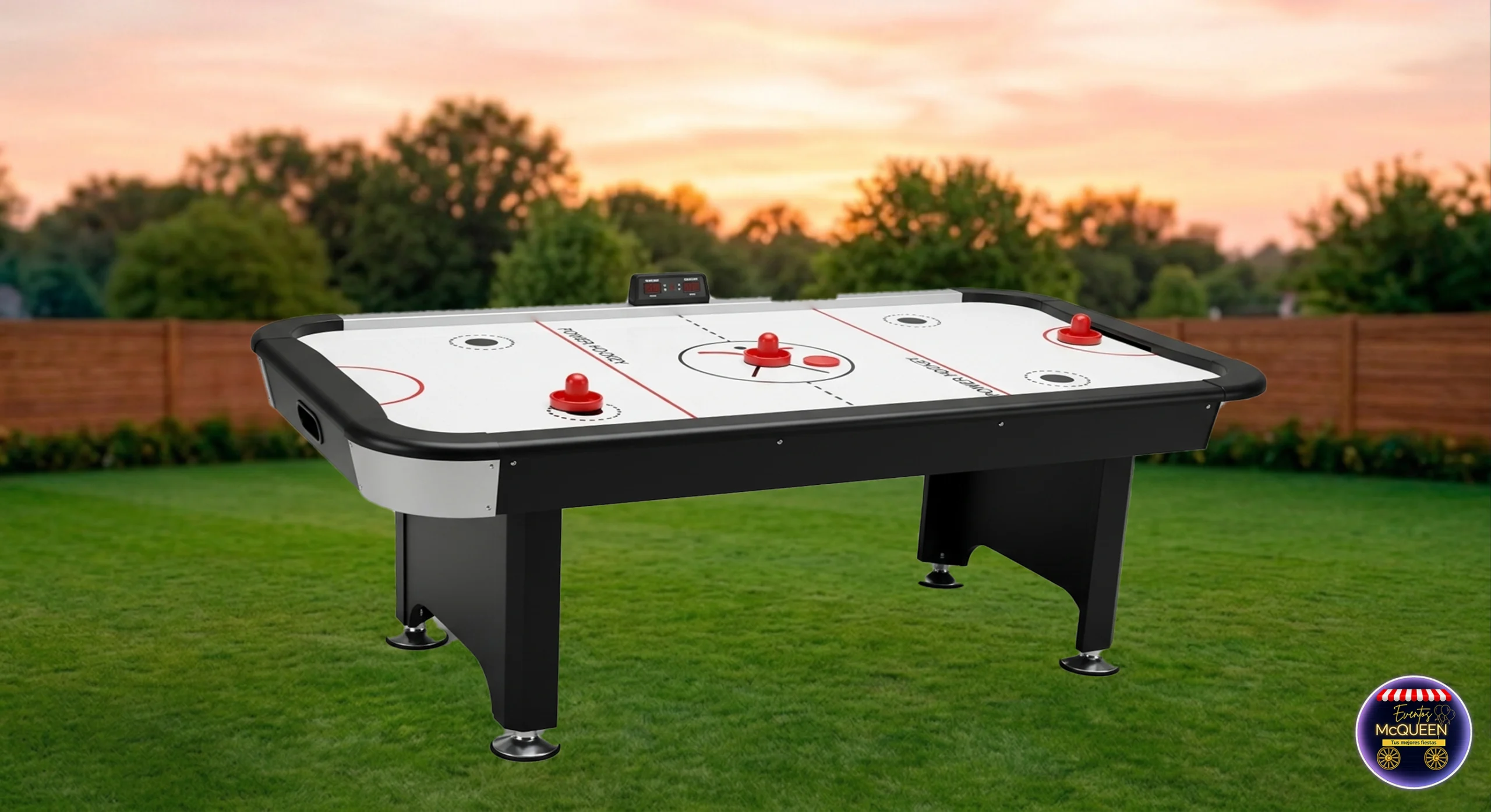 Mesa de Air Hockey Profesional McQueen